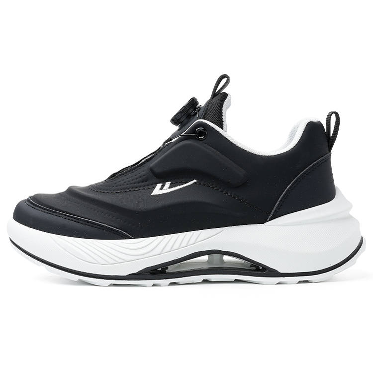 WARRIOR Abrasion Resistant Lightweight Wear resistant And Lightweight Low top Casual Shoes Men's Black