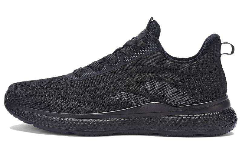 Warrior Fleece Lined Thermal Comfortable, Sports Trendy Low top Casual Shoes Men's Black Gray