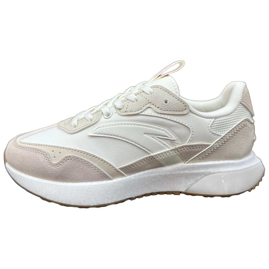 Anta Cushioning Slip Resistant Low top Casual Shoes Women's White Gray