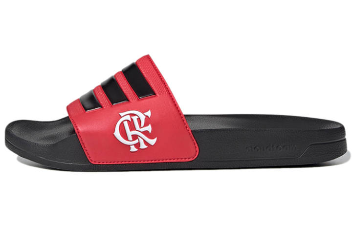 Adidas Adidas Adilette Shower Red Black Slippers 'Red Black'