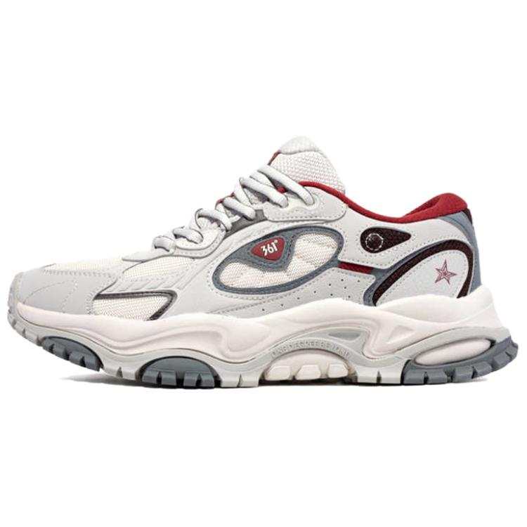 361° Mountain Valley Slip Resistant Abrasion Resistant Low top Casual Shoes Men's Beige Red
