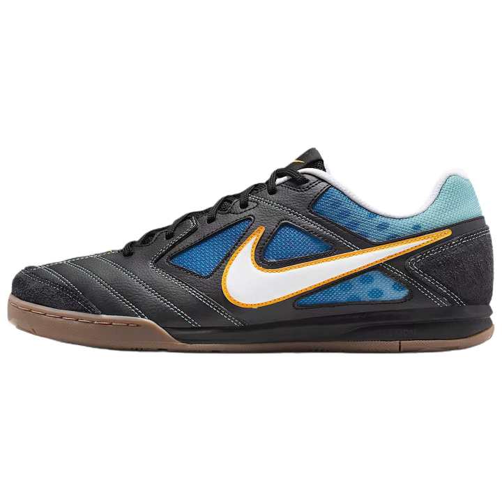 Nike Nike Gato Leather Breathable Soccer Shoes Men's Black