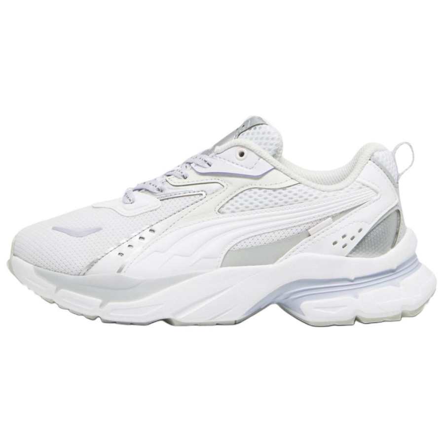 PUMA Low top Casual Shoes Women's White Purple