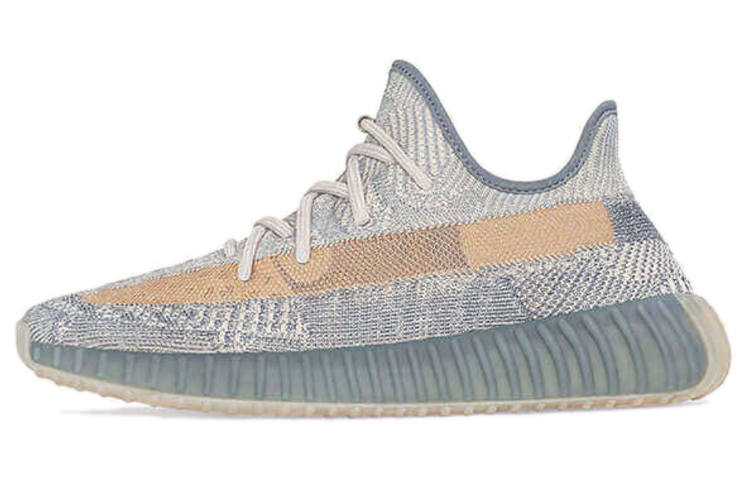 Adidas Originals Yeezy Boost 350 V2 'Israfil' Fabric Low top Casual Shoes Unisex Gray Blue