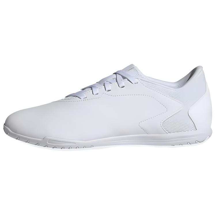 Adidas Adidas Predator Accuracy.4 Slip Resistant Abrasion Resistant Soccer Shoes Unisex White