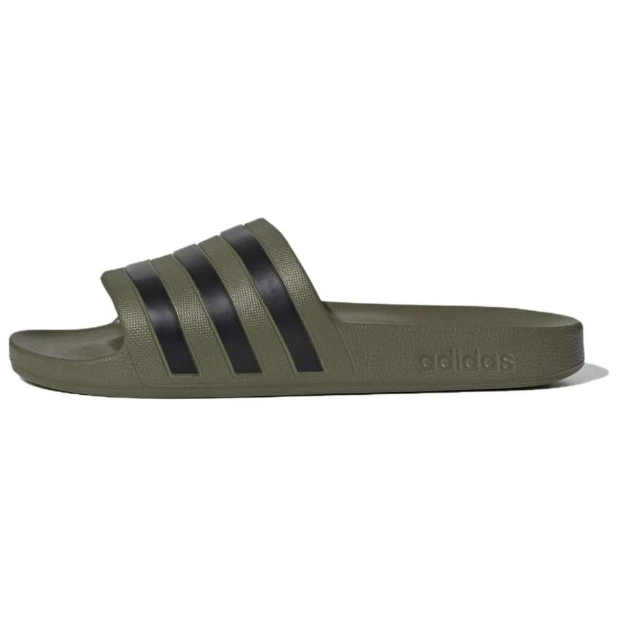 Adidas Adidas Adilette Slip Resistant Quick Dry Slip Resistant Quick Dry Slide Slippers Unisex Green Black