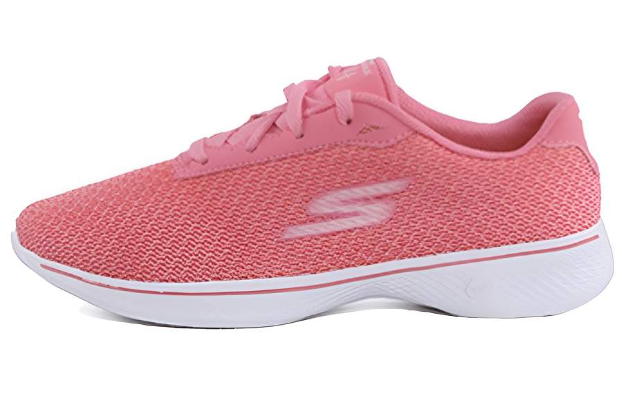 Skechers Go Walk 4 Casual Shoes Women's Low Top Pink