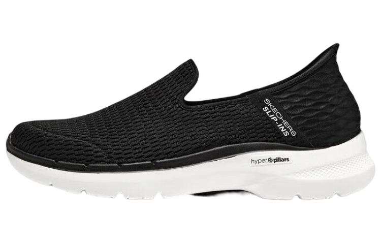 Skechers Go Walk 6 Shoes 'Black White'
