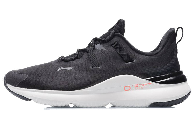 Li-Ning Li Ning Soft Plus Textile, Synthetic Leather, TPU Cushioning Slip Resistant Abrasion Resistant Breathable Lightweight