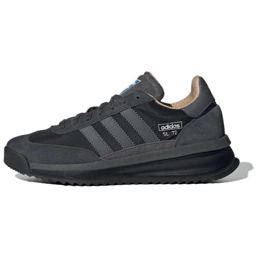 Adidas Originals SL 72 Comfortable And Lightweight Low top Casual Shoes Unisex Black