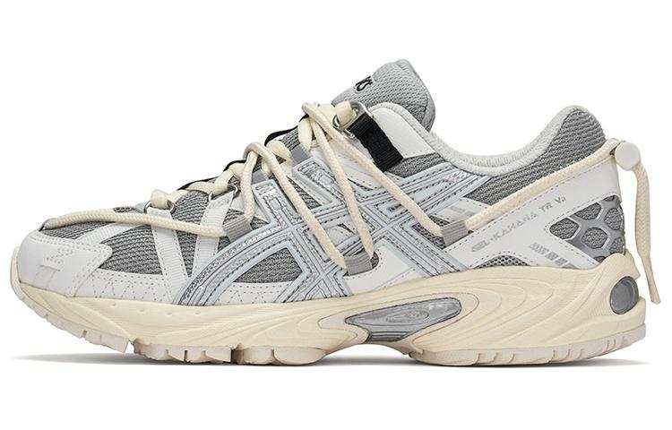 ASICS Gel Kahana TR V2 Mesh Cushioning Breathable Lightweight Low top Casual Shoes Unisex Gray White