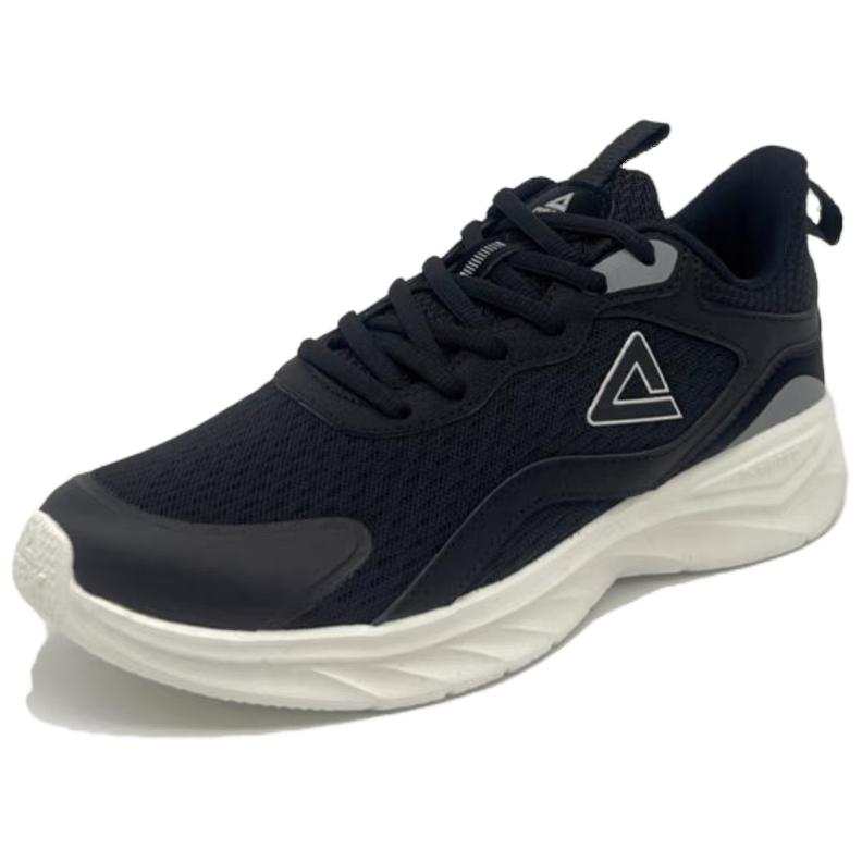 PEAK Cushioning, Wear Resistant Low top Casual Shoes Women's Black White