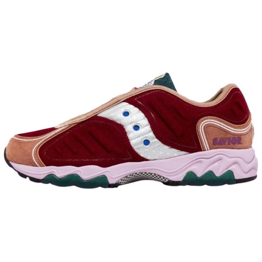 Saucony Matrix Jae Tips No Shoes In The House Burgundy