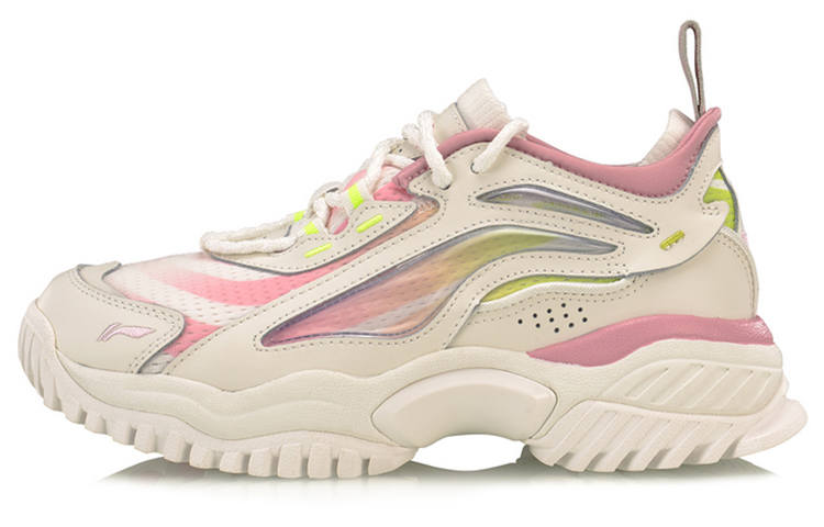 Li-Ning Li Ning Casual Shoes Women's Low Top White/Pink