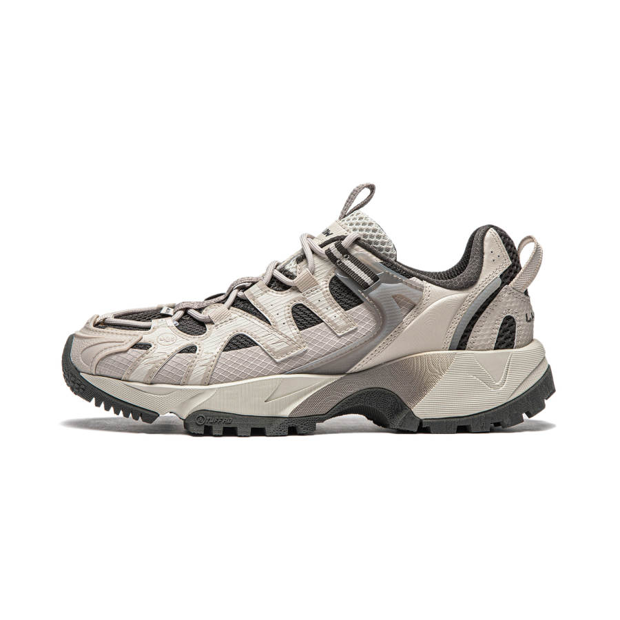 Li-Ning Li Ning Outdoor CF Tracing Cushioning Abrasion Resistant Cushioning, Wear Resistant Low top Casual Shoes Women's Gray
