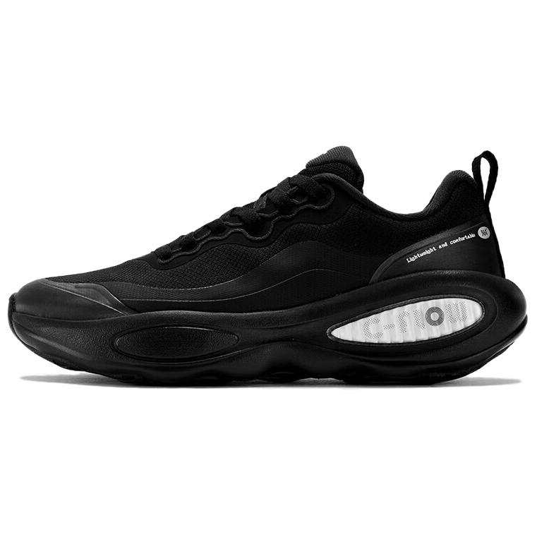 361° Cushioning Breathable Lightweight Low top Casual Shoes Men's Black