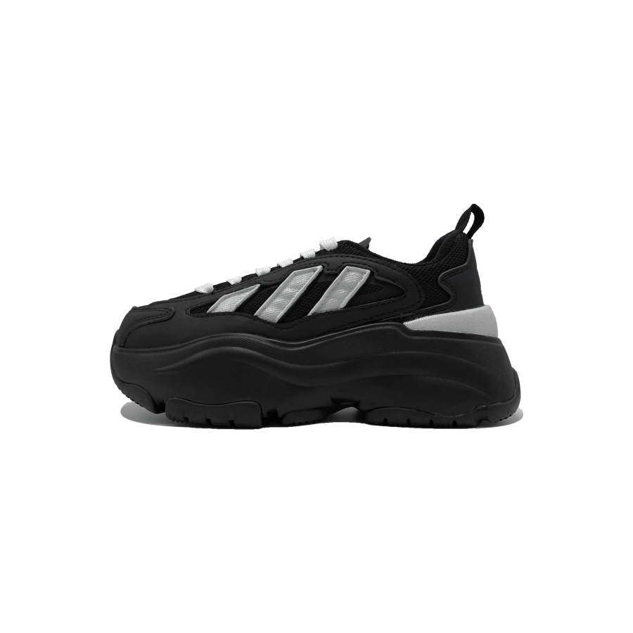 Adidas Originals OZGAIA Slip Resistant Abrasion Resistant Low top Casual Shoes Women's Black