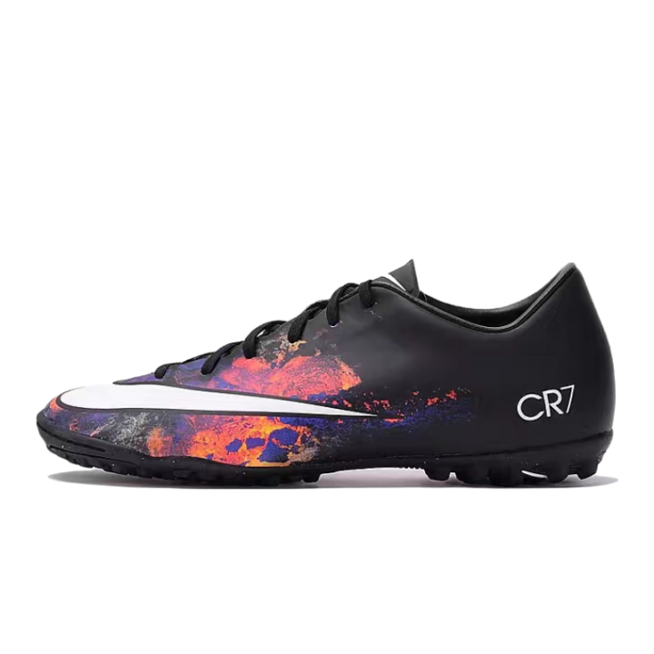 Nike Nike Mercurial Victory SG Soft Ground Non slip Lightweight Soccer Shoes Unisex Black Red