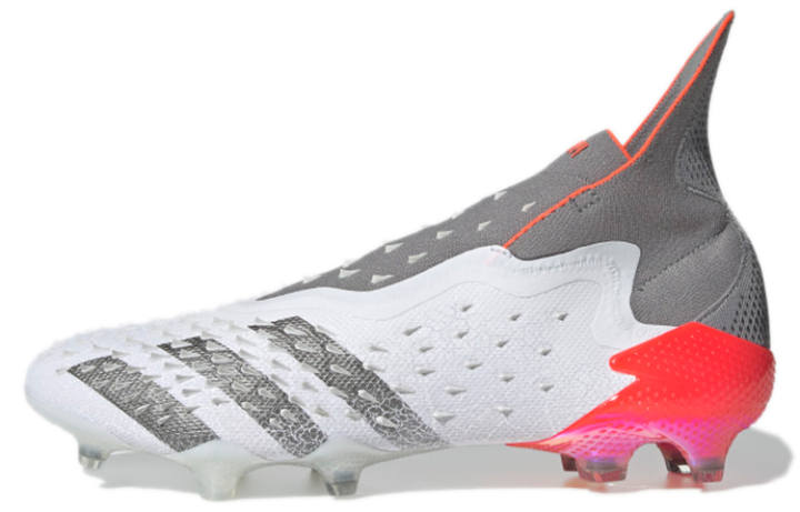 Adidas Predator Freak+ Adidas Fg 'Demonskin - White Solar Red'