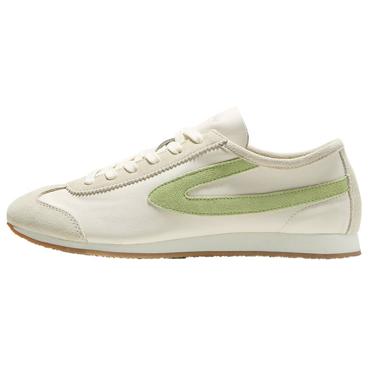 Norman Walsh Fashion Abrasion Resistant Low top Casual Shoes Unisex White Green