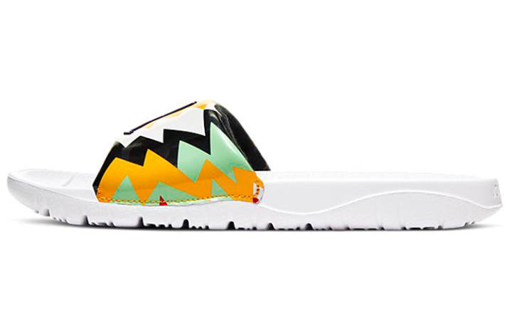 Jordan Jordan Break Slide GS 'White Multi-Color'