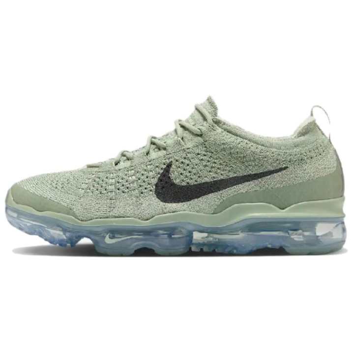 Nike Nike VaporMax 2023 Abrasion Resistant Low top Casual Shoes Men's Green Gray