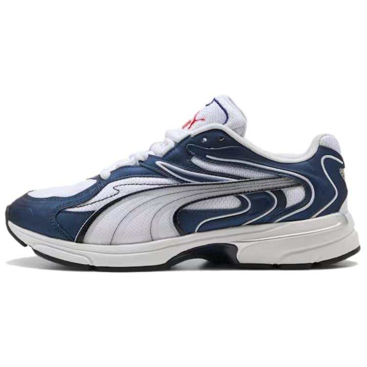 PUMA EXTOS Comfortable Low top Casual Shoes Unisex Blue White