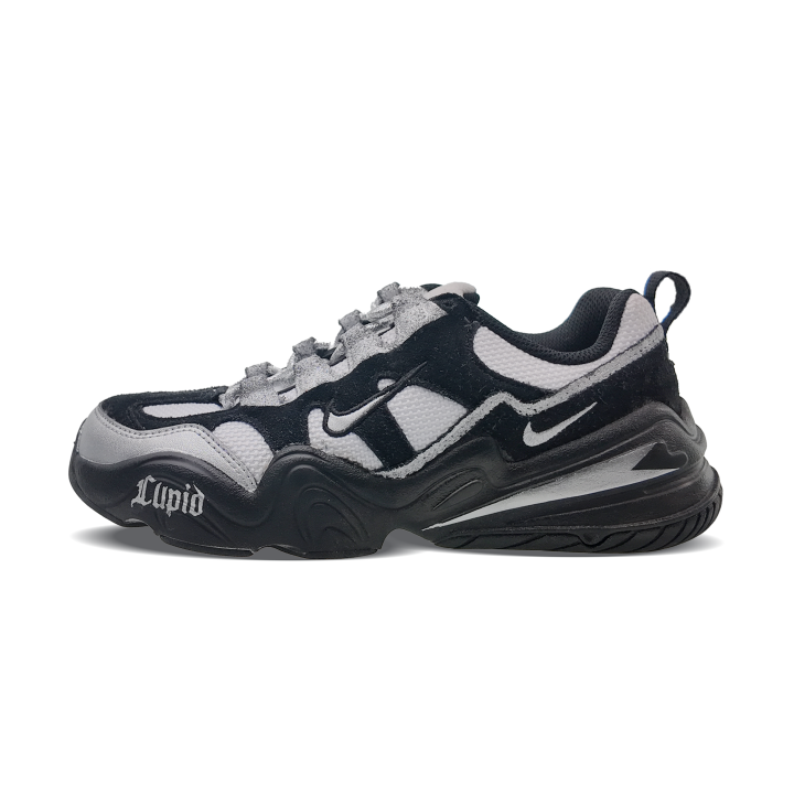Nike Nike Tech Hera Casual Shoes Unisex Low Top Black White Gray Patchwork