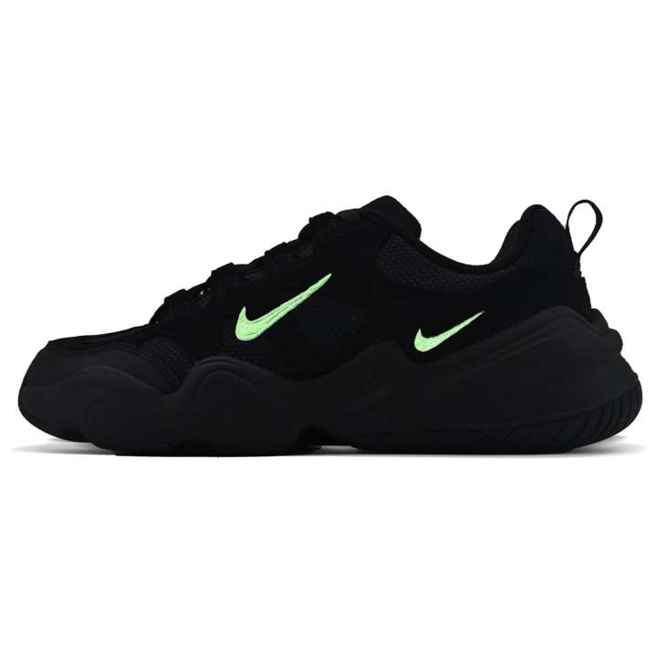 Nike Nike Tech Hera Abrasion Resistant Abrasion Resistant Low top Casual Shoes Unisex Black Green