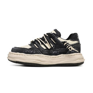 Angelmix Angelmi Abrasion Resistant Cushioning Low top Casual Shoes Unisex Black