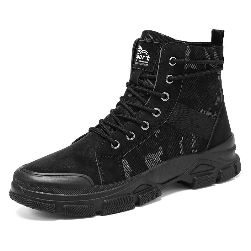 TONYBEAR TONYBEAR Combat Boots Men's Black/Khaki