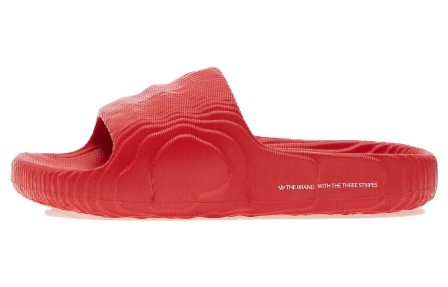 Adidas Originals Adilette 22 Adidas Originals Slides 'Scarlet'