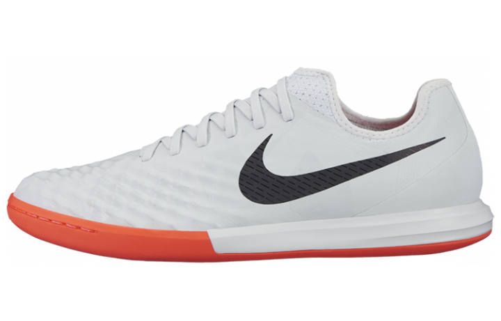 Nike Nike IC/in Cushioning Slip Resistant Abrasion Resistant Soccer Shoes Men's White Orange