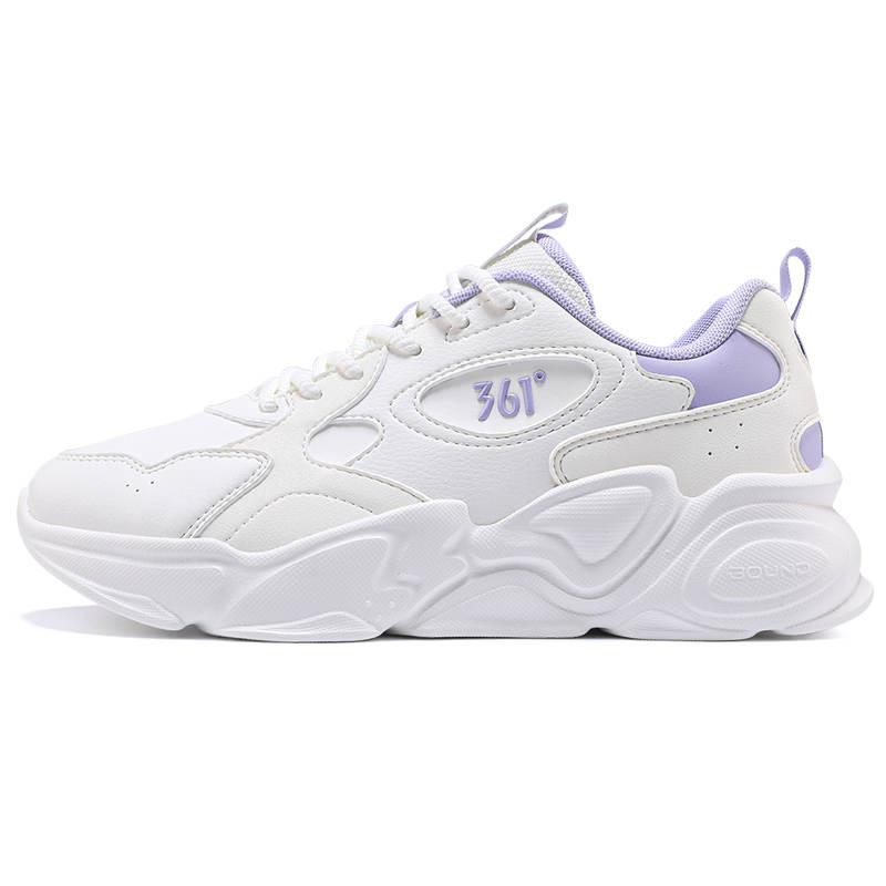 361° Low top Casual Shoes Women's White Purple