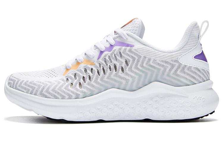 361° NFO Abrasion Resistant Breathable Low top Casual Shoes Women's White Gray
