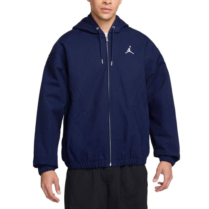 Jordan Jordan Jackets Men's Blue Dotted Line/White Hooded Moderate Other