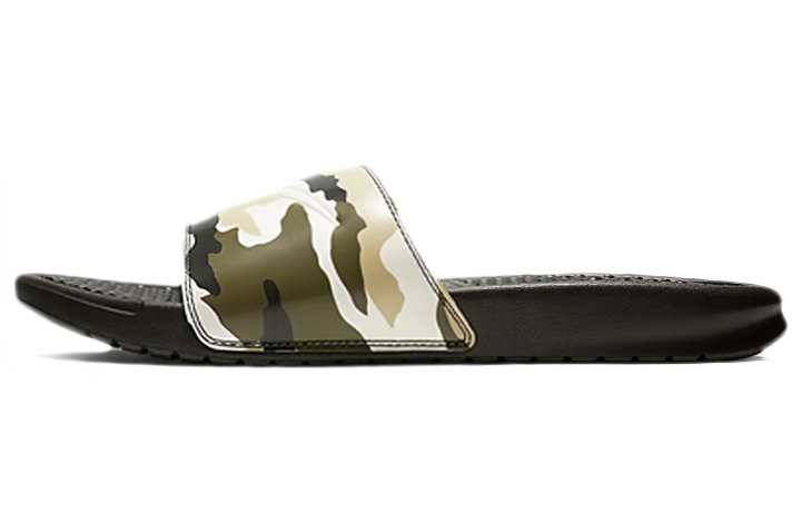 Nike Nike Benassi Jdi Print Military Green Unisex Slippers 'Sequoia'
