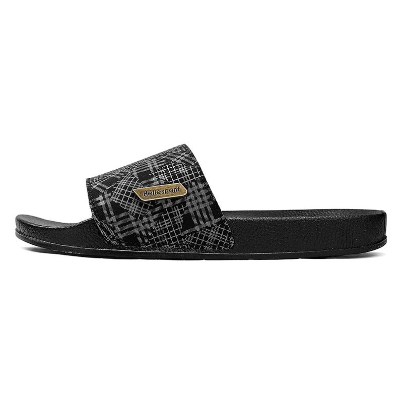 PAIBLOKS Rubber Slip Resistant, Odor Resistant, Quick Dry Slide Slippers Men's