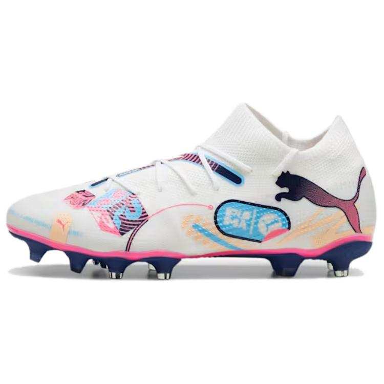 PUMA PUMA Future 7 Match Volume Up FG/AG 'White Luminous Blue Pink'