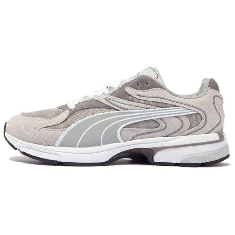 PUMA Low top Casual Shoes Unisex Gray Silver