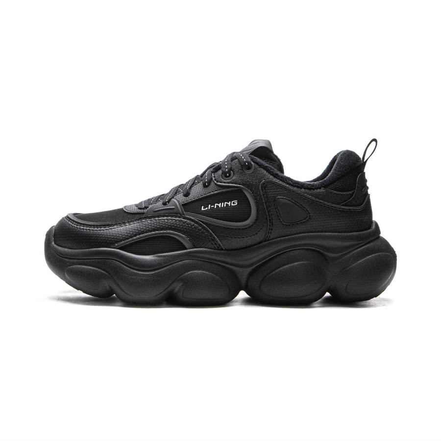 Li-Ning Li Ning Cloud Fleece Lined, Classic And Versatile Vintage Fashion Trend Platform Height Increasing