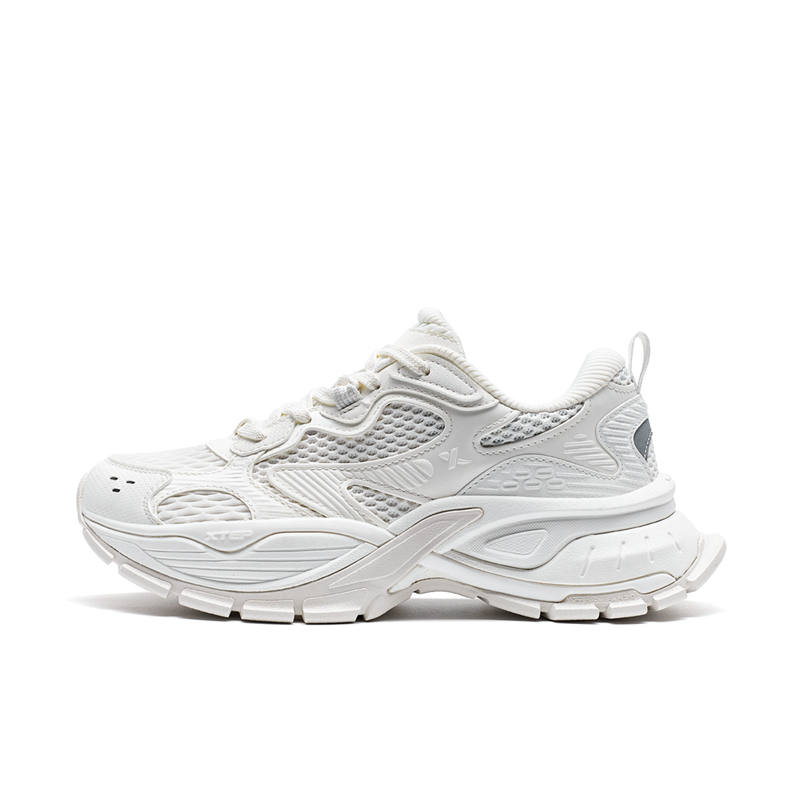 XTEP Basque White Moonlight Low top Casual Shoes Women's Sail White