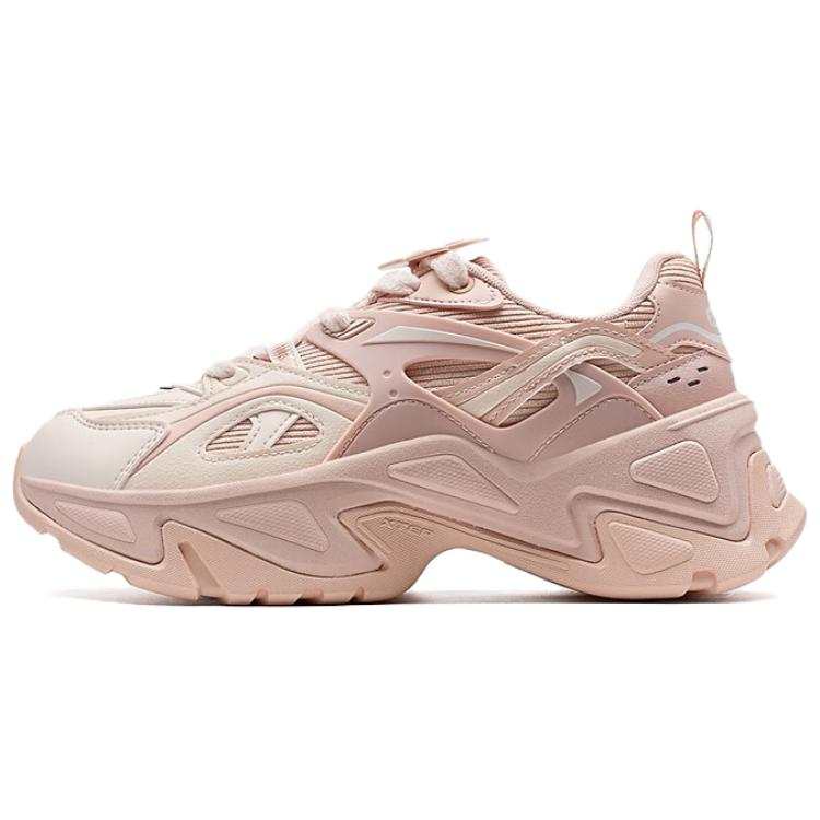XTEP Abrasion Resistant Slip Resistant Low top Casual Shoes Women's Pink