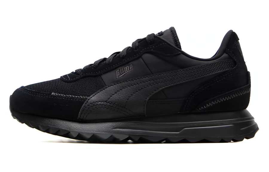 PUMA Road Rider Abrasion Resistant Breathable Low top Casual Shoes Unisex Black