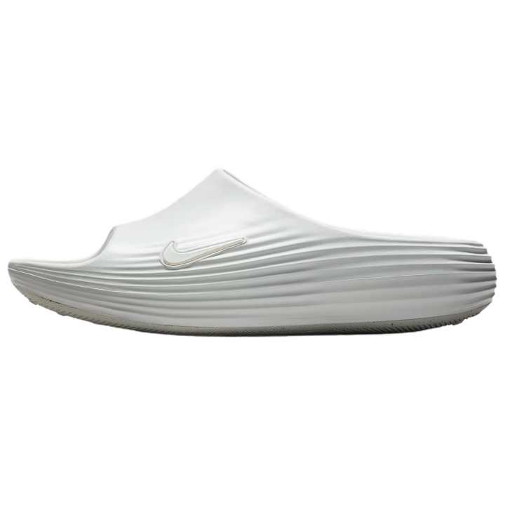 Nike Nike ReactX Rejuven8 Slip Resistant Abrasion Resistant Slide Slippers Men's White