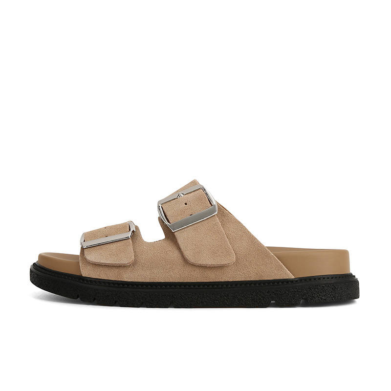 WALIBU Rubber Sole Slip Resistant Abrasion Resistant Slide Slippers Women's