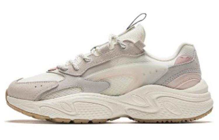 Anta Life Collection Cushioning, Wear Resistant Low top Casual Shoes Women's White Gray