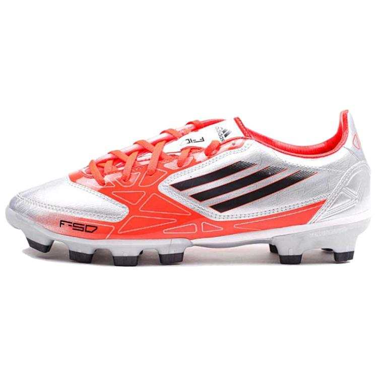 Adidas Adidas F10 TRX Slip Resistant Abrasion Resistant Soccer Shoes Men's Gray Orange