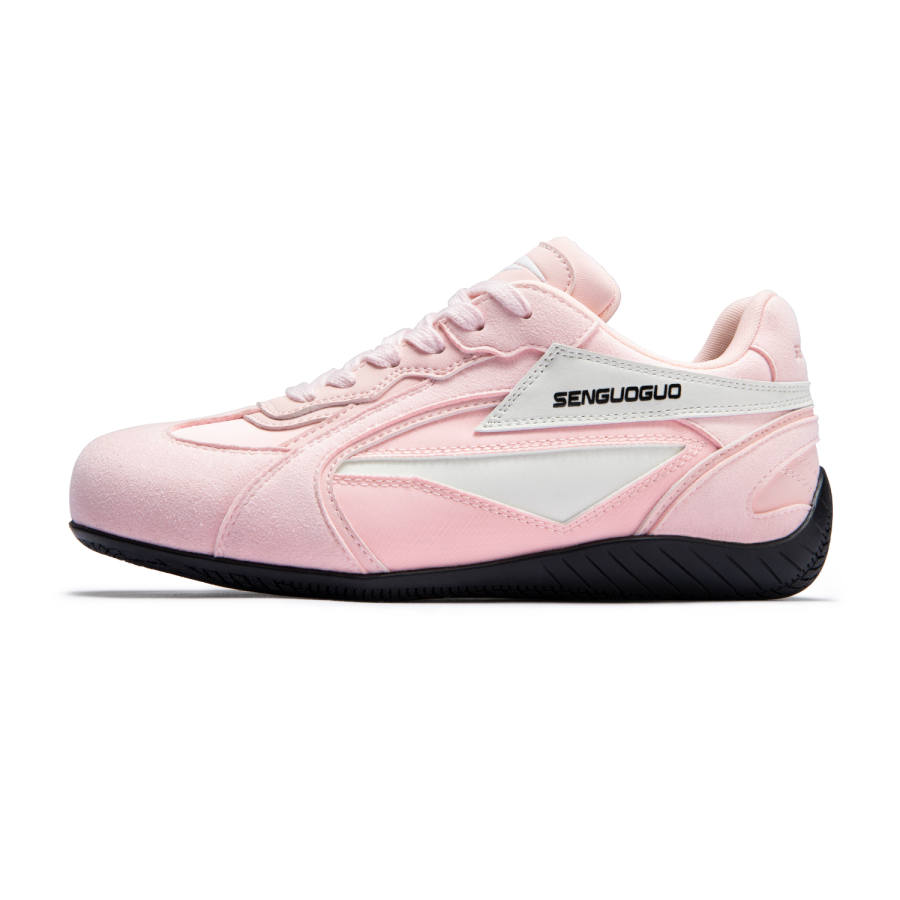 SENGUOGUO Cushioning Abrasion Resistant Rebound Cushioning Abrasion Resistant Rebound Low top Casual Shoes Women's Pink