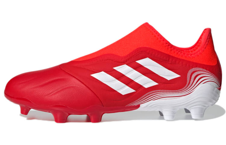 Adidas Adidas Copa Sense.3 Comfortable FG Firm Ground Natural Grass Slip Resistant Slip Resistant Soccer Shoes Men's Red White